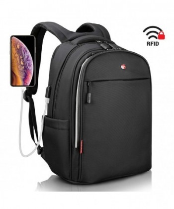 Laptop Backpack Anti Theft black