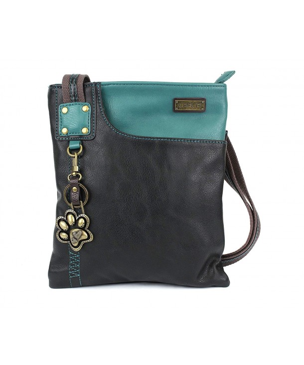 Chala Crossbody Leather Turtle Dragonfly