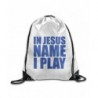 Unisex Jesus Sports Drawstring Backpack