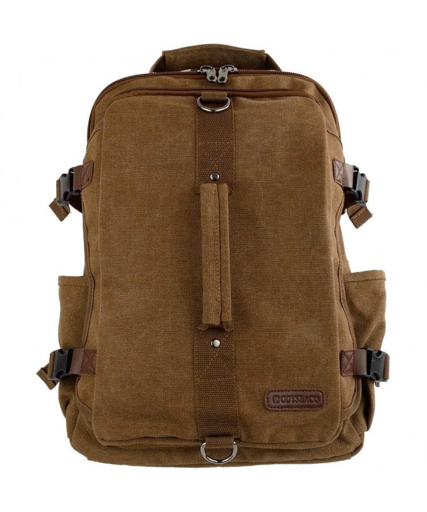 Odyseaco Montera Vintage Canvas Backpack