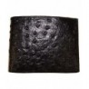 Genuine Leather Ostrich Designed Embossed