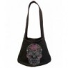 Rhinestone Sugar Skull Purse Shoulder