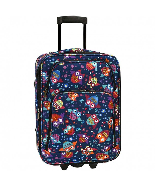 Elite Luggage Carry Rolling Multi Color