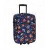 Elite Luggage Carry Rolling Multi Color