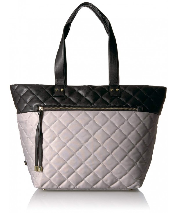 Utiliti Quilted Tote Light Grey