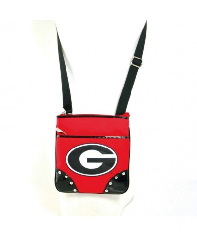 University Georgia Canvas Cross Body Studde