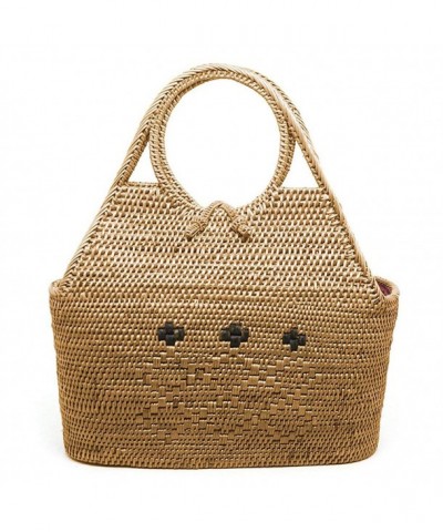 JavaCrafts Rattan Handbags Handwoven Holiday