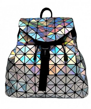 Roffatide Geometric Luminous Backpack Shoulder