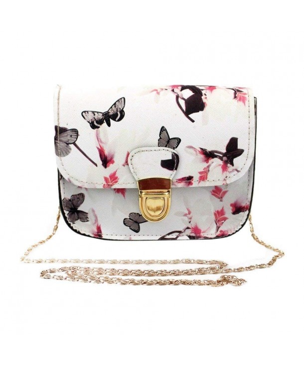 Liraly Clearance Butterfly Printing Messenger