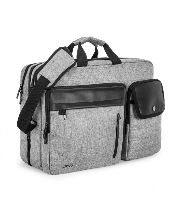 Expandable Capacity Messenger Briefcase Multi pockets