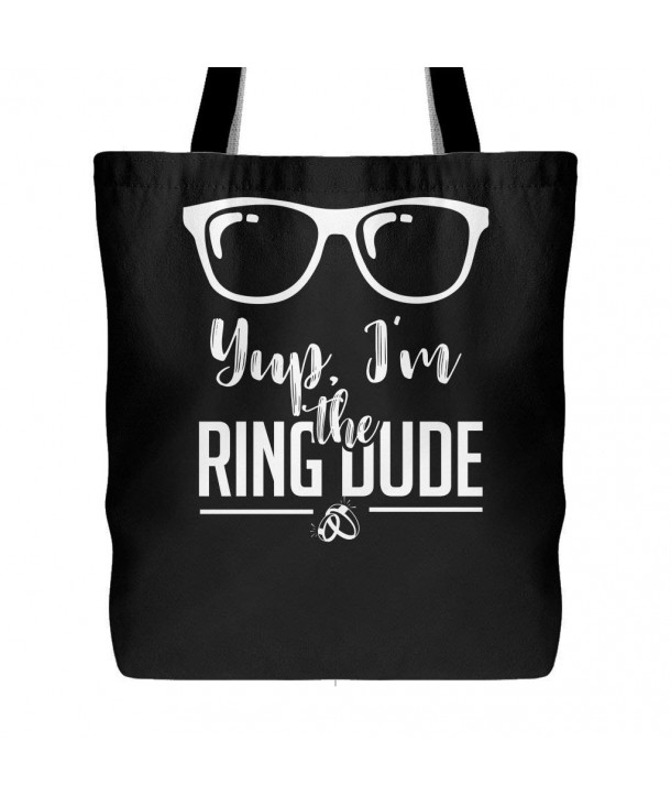 Yup Ring Dude Canvas Tote