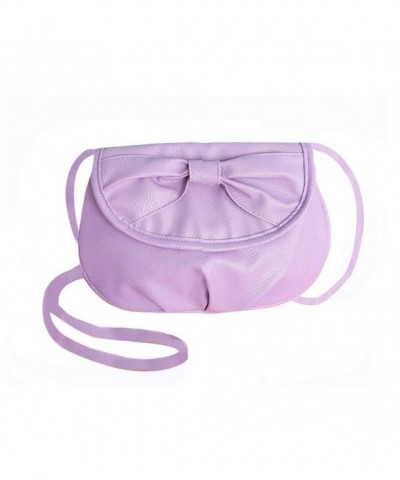 Donalworld Manmade Leather Shoulder Violet