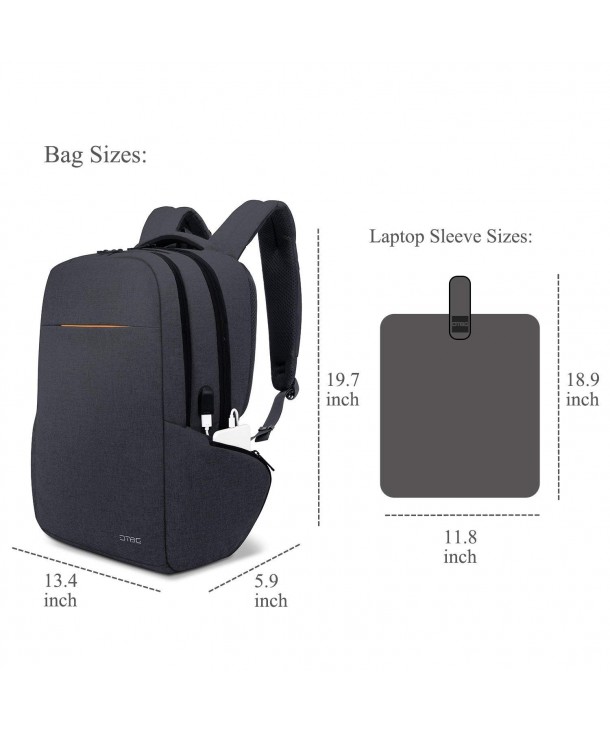 Backpack Resistant Lightweight Compartment - Black - CG189TQQ9XD