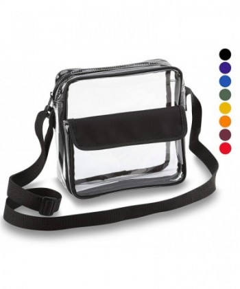 Clear Crossbody Messenger Adjustable Transparent