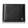 alpine swiss Leather Bifold Wallet