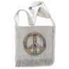 Peace Purse Handbag Rasta Colors