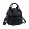 YALUXE Backpack Leather Rucksack Shoulder