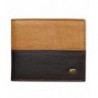 Two Tone Genuine Leather Wallet Cross