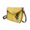 Charming Crossbody Leather Turtle Mustard