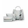 Hycurey Leather Handbag Shoulder Pockets