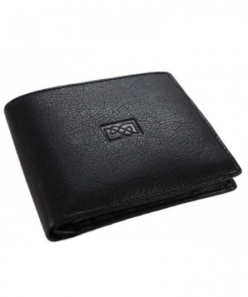 Celtic Leather Wallet Black Ireland