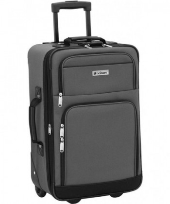 Leisure Luggage Expedition Expandable Charcoal