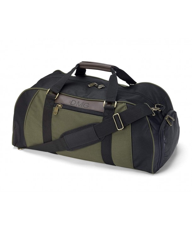 Personalized Deluxe Duffel Travel Compartment