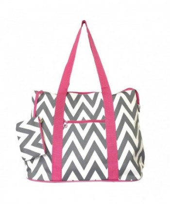 Ever Moda Chevron Tote X Large