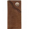 3D Brown Western Rodeo Wallet