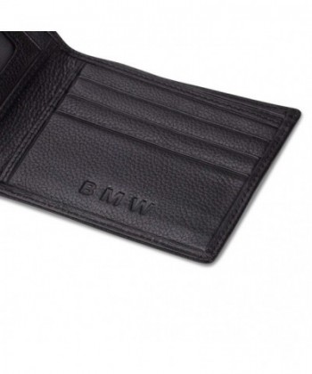 BMW Bifold Wallet with 3 Credit Card Slots and ID Window - Genuine ...