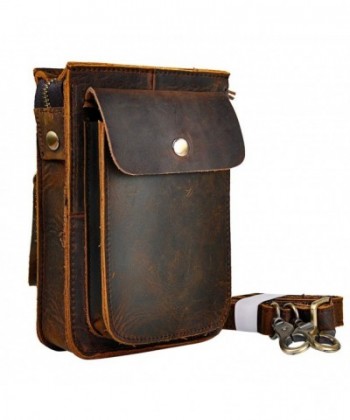 Leaokuu Genuine Leather Messenger Shoulder