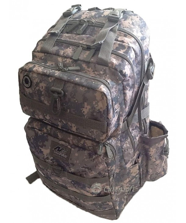 Hunting Camping Backpack DIGITAL CAMOUFLAGE