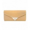 JNB Womens Patent Leather Clutch