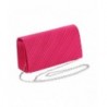 Satin Evening Cocktail Bag Fuschia