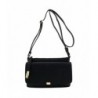 Half Flap Zip Top Crossbody