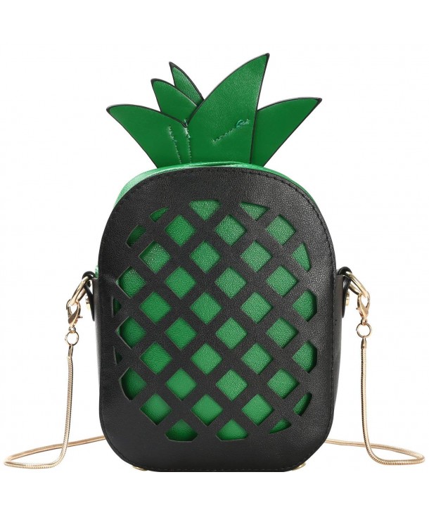 Pineapple Shaped Leather CrossBody Shoulder Pineapple Shaped Leather CrossBody Shoulder
