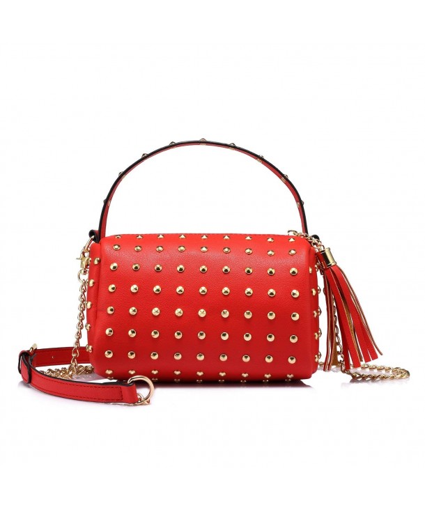 Shoulder Small Purse Clutch Rivets