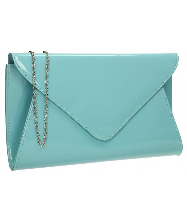 Leather Designer Clutch Bag Envelope