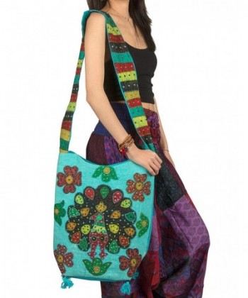 Tribe Azure Shoulder Messenger Crossbody