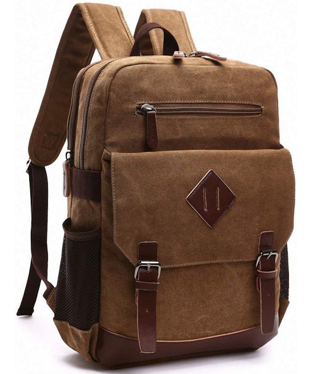 Kenox Vintage Canvas Backpack Rucksack