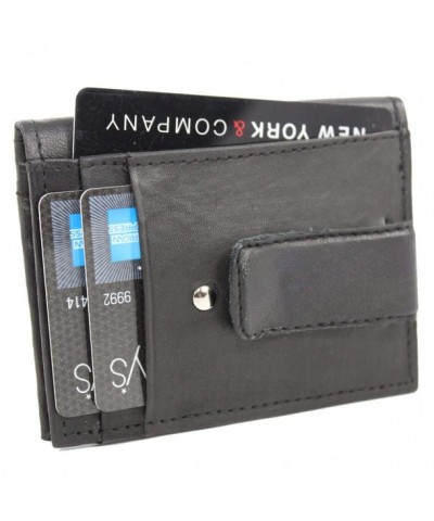 Lambskin Leather Bifold Multifunctional Wallet