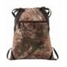 Drawstring Backpack Bag Camouflage Adjustable