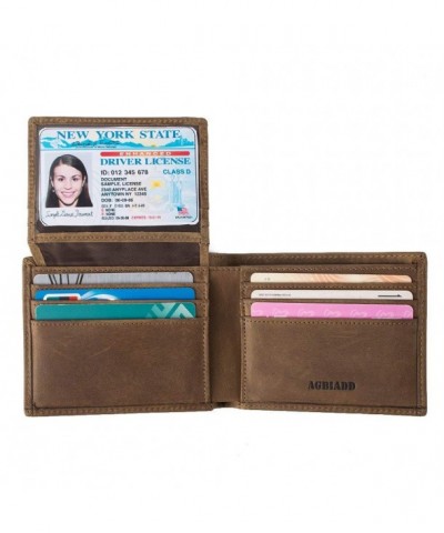 Vintage Genuine Leather Blocking Wallets