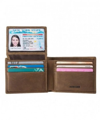 Vintage Genuine Leather Blocking Wallets