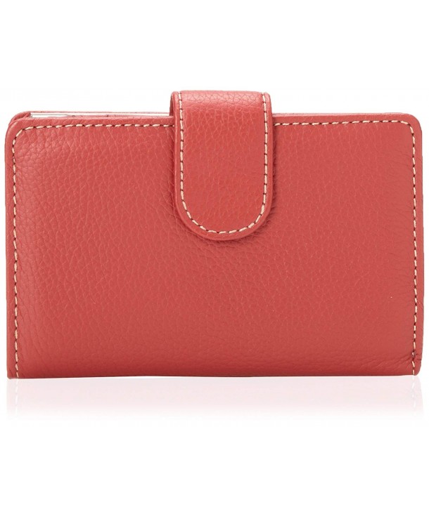 Rio Leather Frame Index Wallet - Red - CI111H9FEN3
