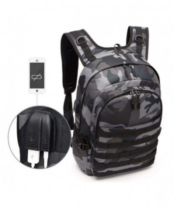 LAYOPO Backpack Function Headphone Camouflage