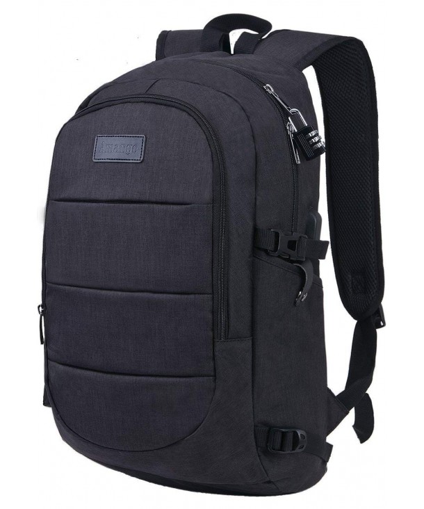 Backpack Business Charging Resistant Laptop Black