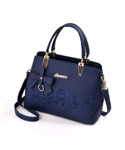 Mogor Leather Handbag Shoulder Embroidery