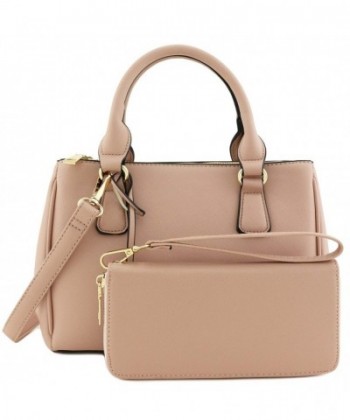 Classic Triple Handle Satchel Around