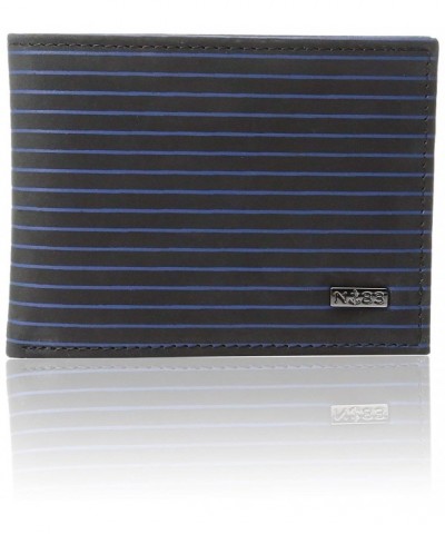 Nautica Mens Billfold Wallet Black